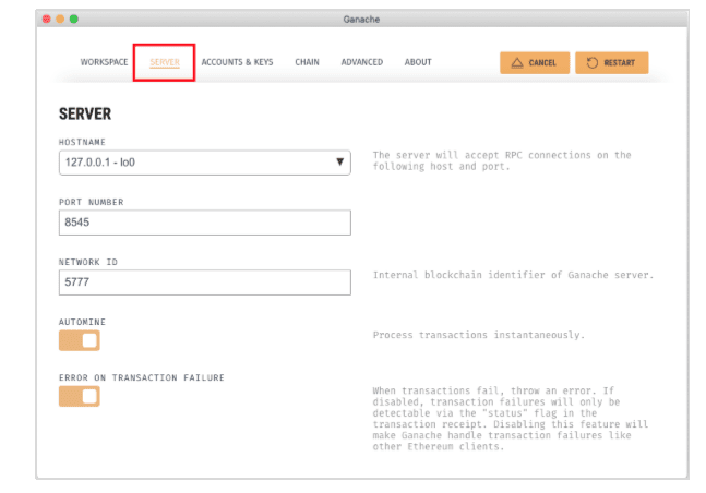 Introduction to Ethereum-Blockchain Ganache 6