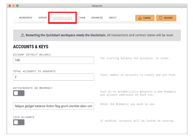 Introduction to Ethereum-Blockchain Ganache 7