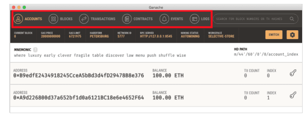 Introduction to Ethereum-Blockchain Ganache 8