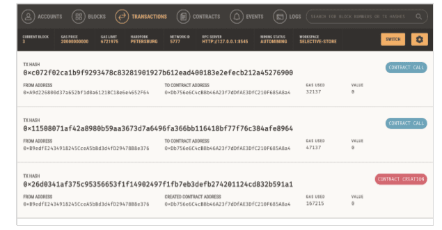 Introduction to Ethereum-Blockchain Ganache 9