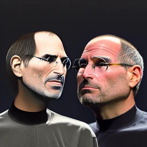 Conversation with Joe Rogan and an AI-generated Steve Jobs