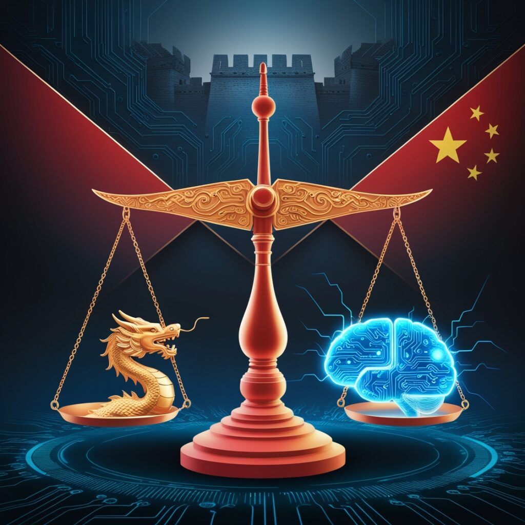 China’s AI balancing act