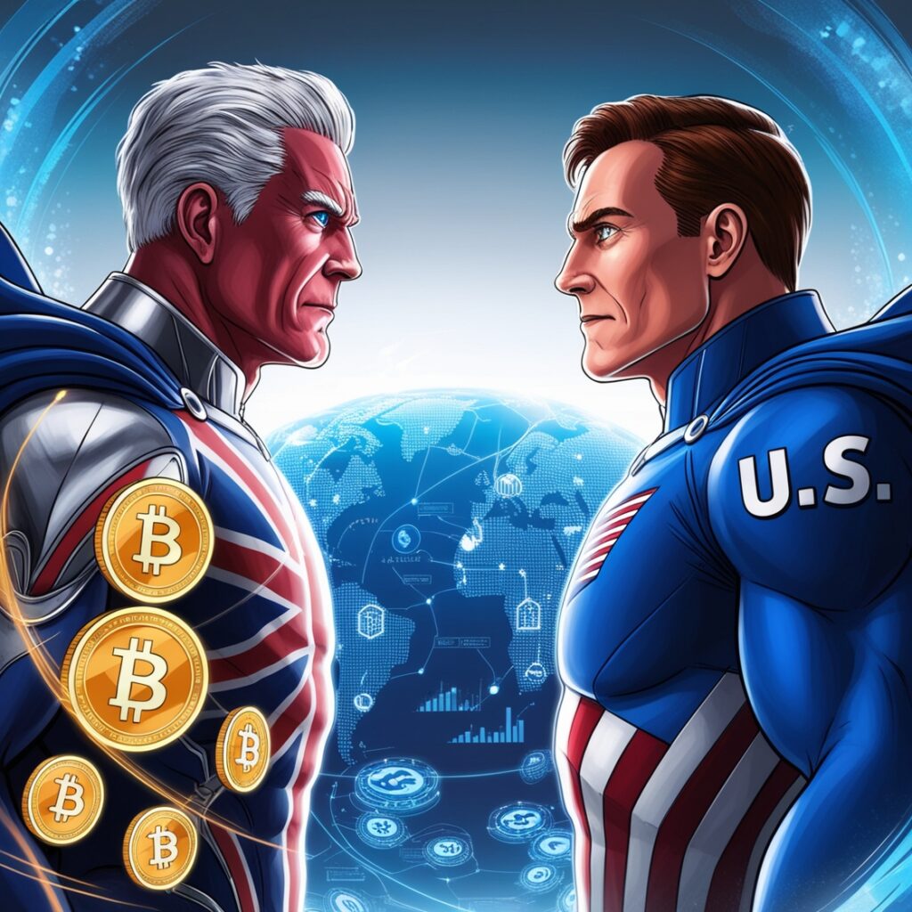 Britain hopes to rival the U.S. as a crypto hub