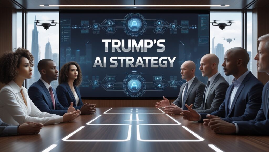 White House unveiled the United States’ AI Strategy Plan
