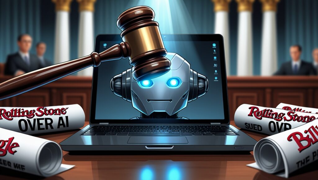 The owner of Rolling Stone and Billboard has sued Google over AI overviews