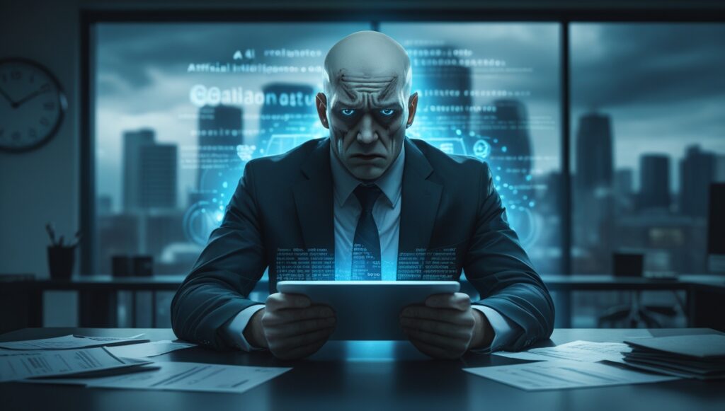 Fear of AI is forcing old CEOs to quit.