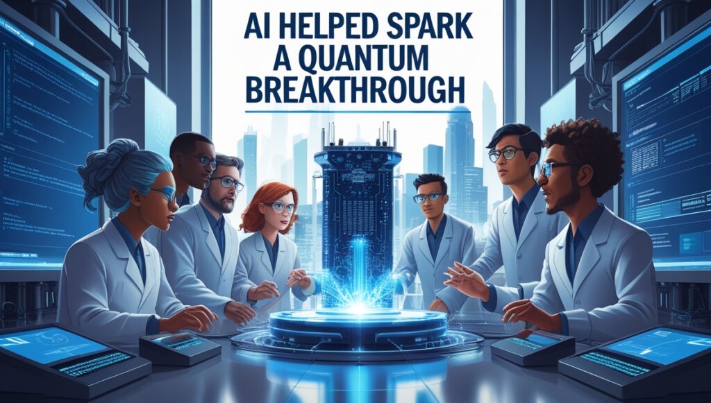 AI helped spark a quantum breakthrough