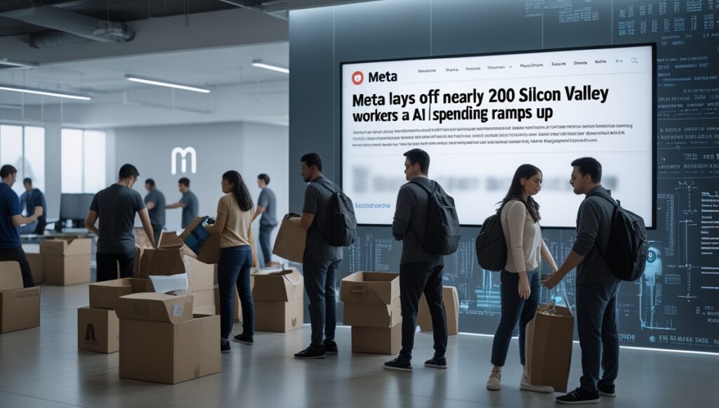 As AI spending ramps up, Meta lays off nearly 200 Silicon Valley workers